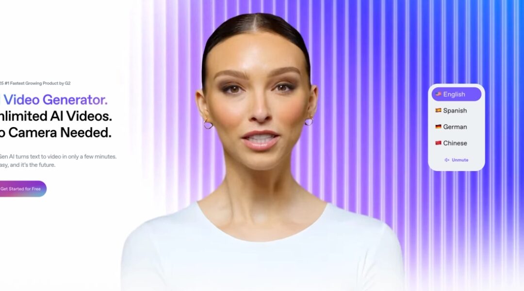 wideo gadająca głowa HEYGENc