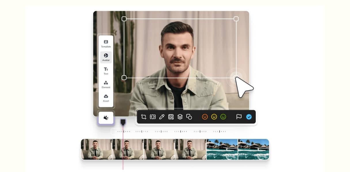 wideo gadająca głowa HEYGEN