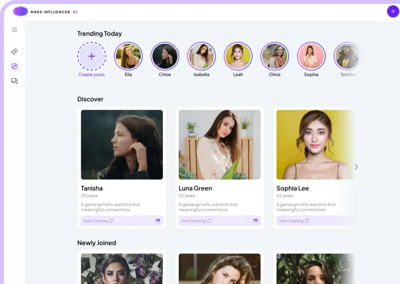 narzędzie do tworzenia influencerów ai